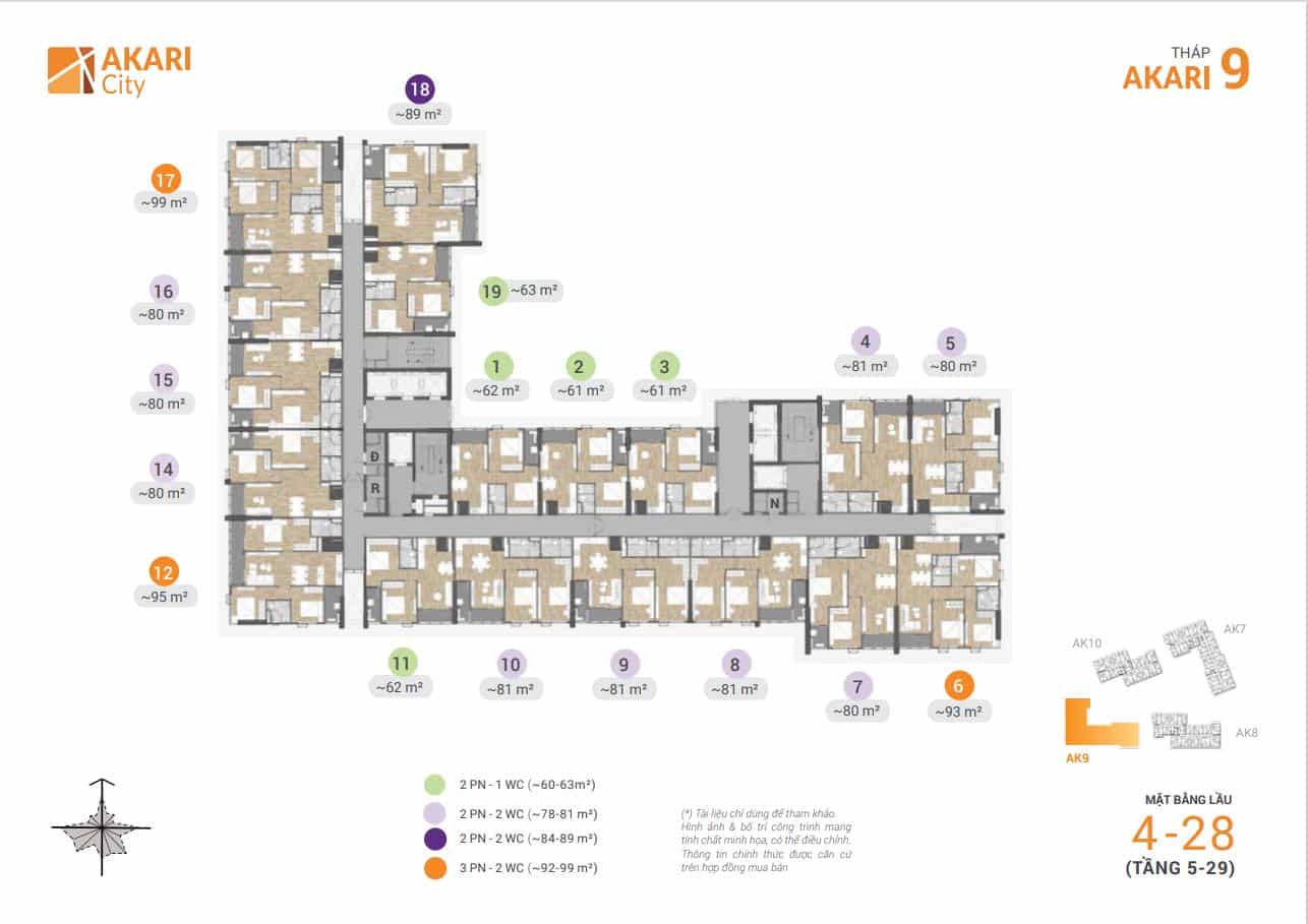 dự án căn hộ akari city võ văn kiệt bình tân nam long group